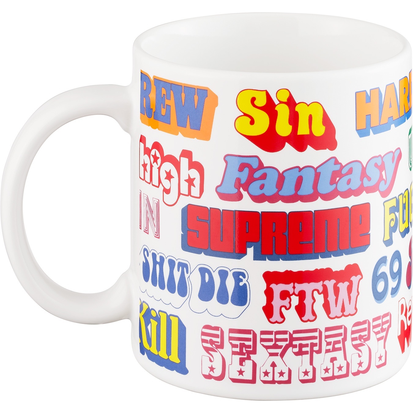 Supreme/HYSTERIC GLAMOUR Ceramic Coffee Mug view 3